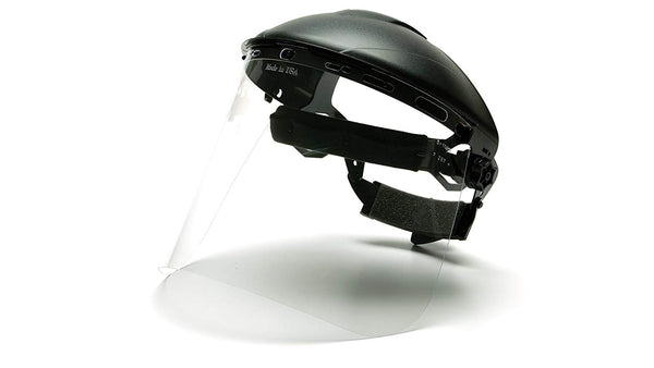 Pyramex S1020-TV  Replacement Polycarbonate Face Shield Visor, Clear
