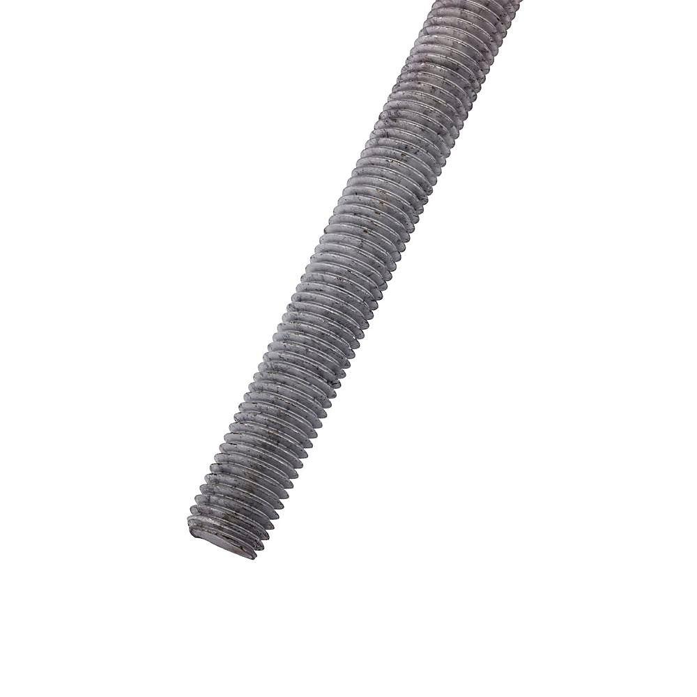 National Hardware N825-001 Coarse Threaded T-Rod, Galvanized, 3/8"-16x12"