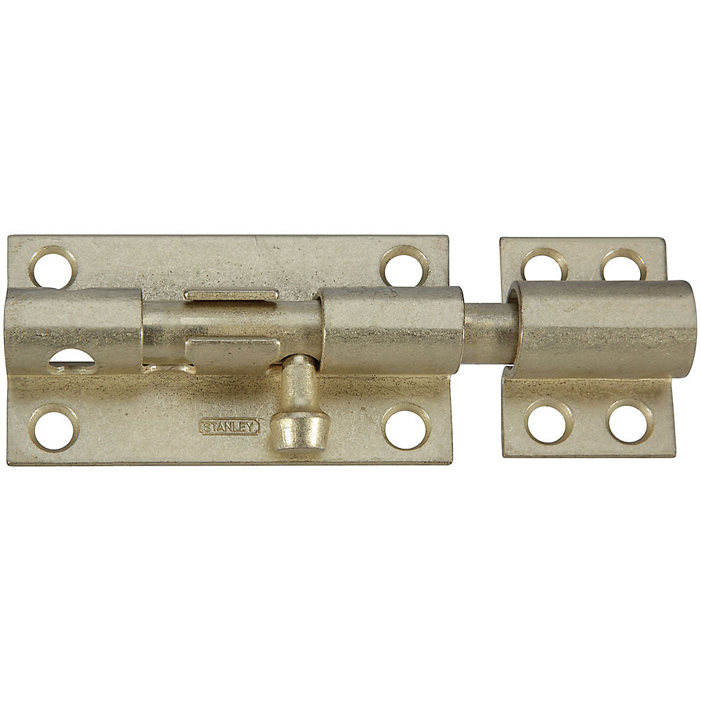 National Hardware N236-326 Barrel Bolt, Satin Brass