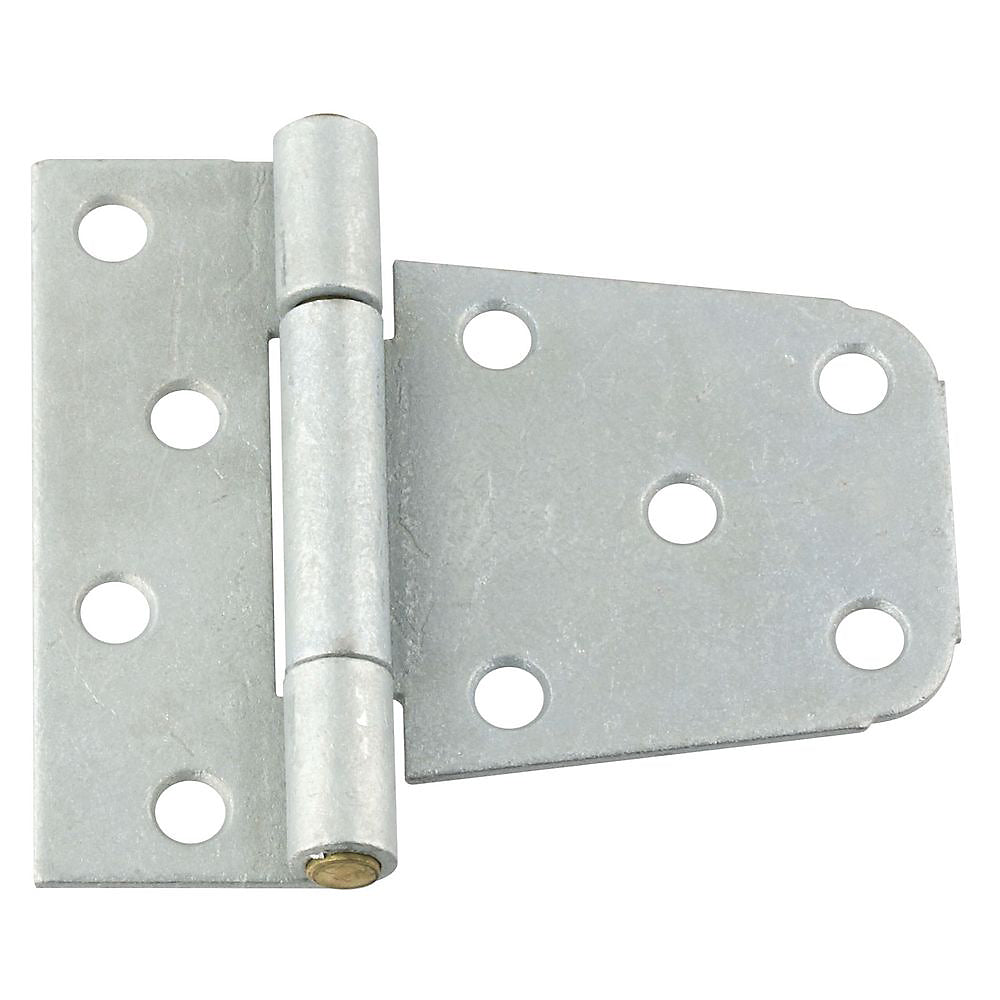 National Hardware N259-283 Extra Heavy Steel Gate Hinge, Galvanized, 3-1/2"