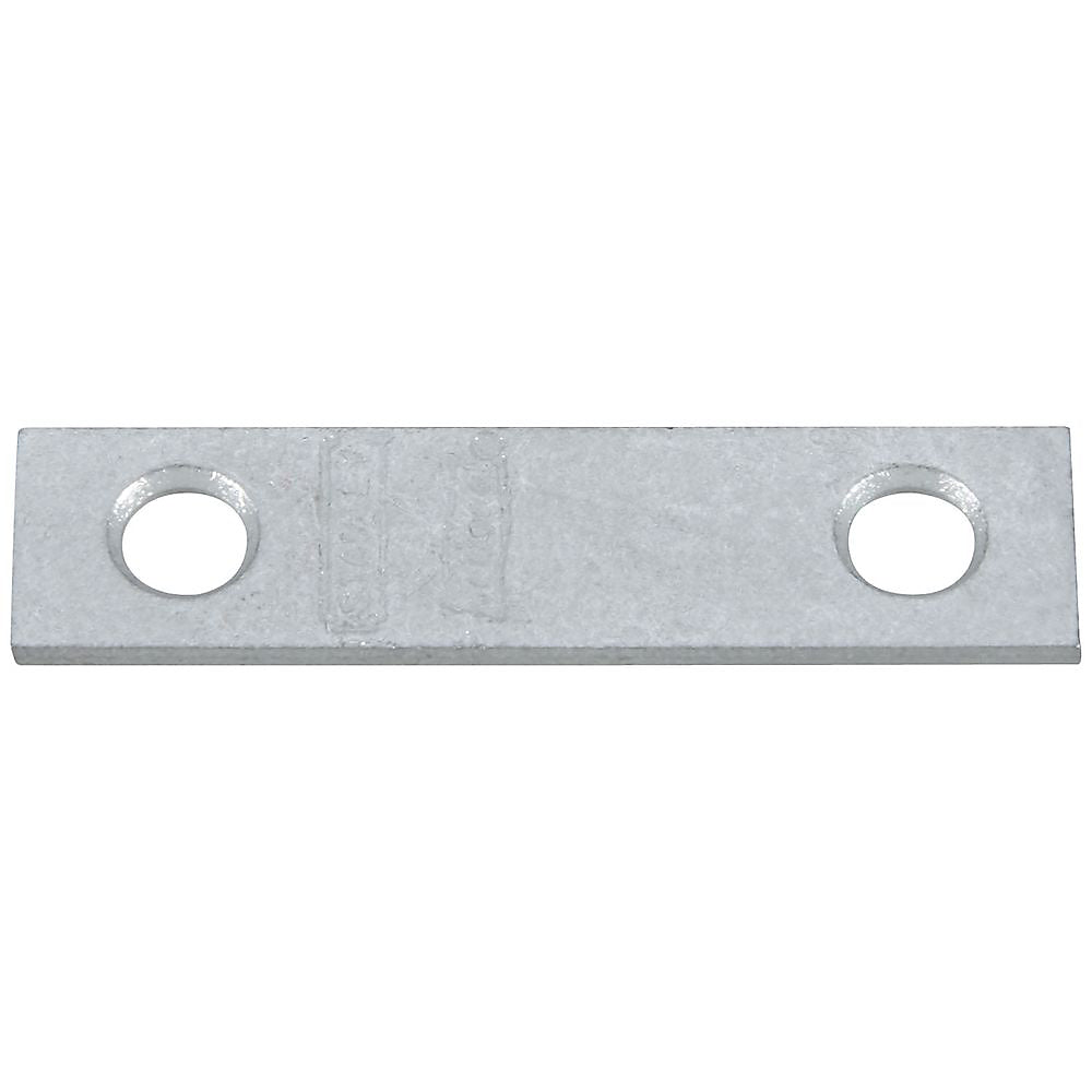 National Hardware N114-322 Steel Mending Brace, Galvanized, 2" x 1/2"