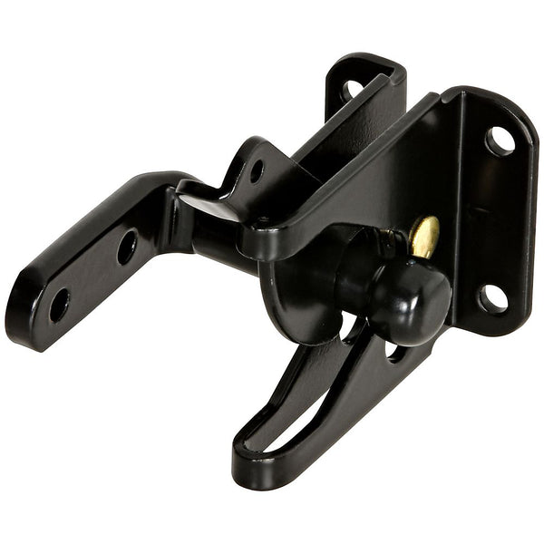 National Hardware N101-337 Steel Automatic Gate Latch, Black