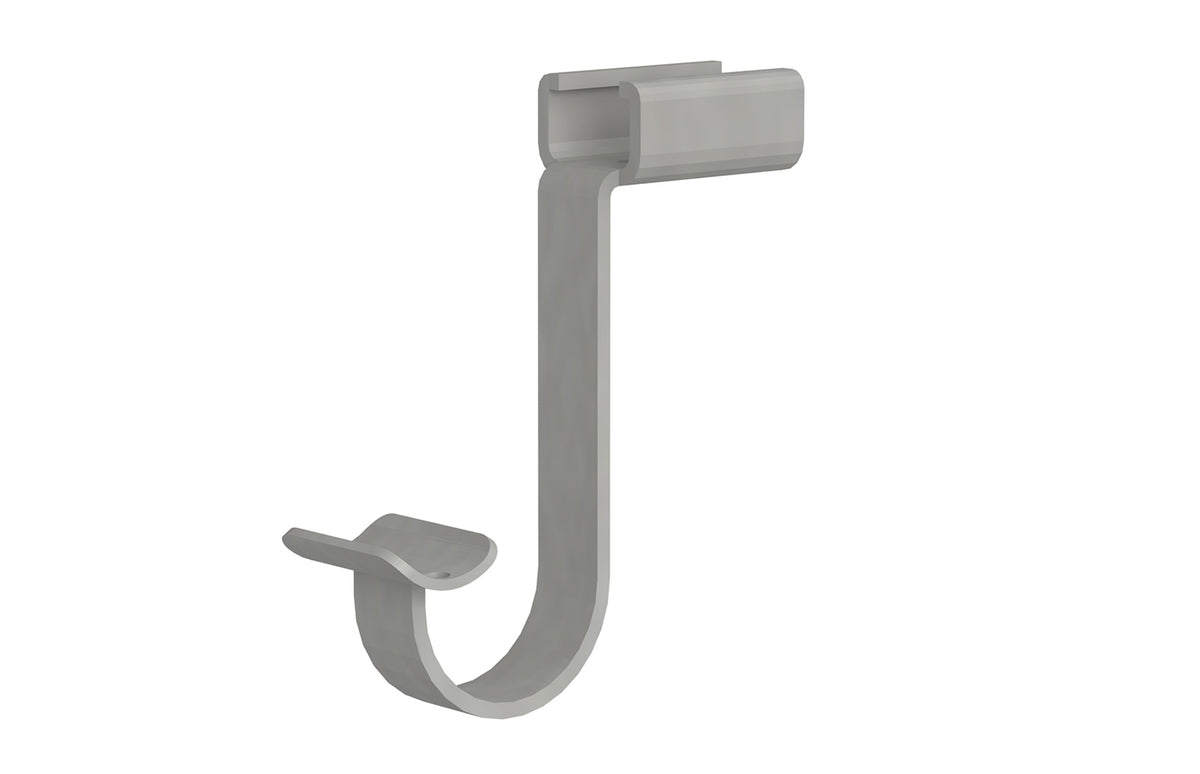 ClosetMaid 140800 Premium Wood Shelving Hang Rod Support Hook, Satin Nickel