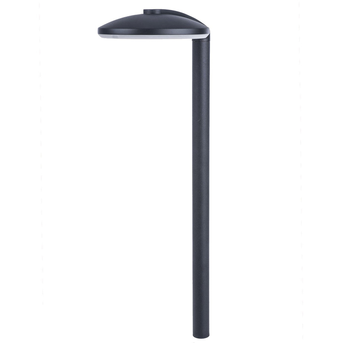 Four Seasons Courtyard TV40376 Cast-Aluminum Warm White LED Path Light, Black