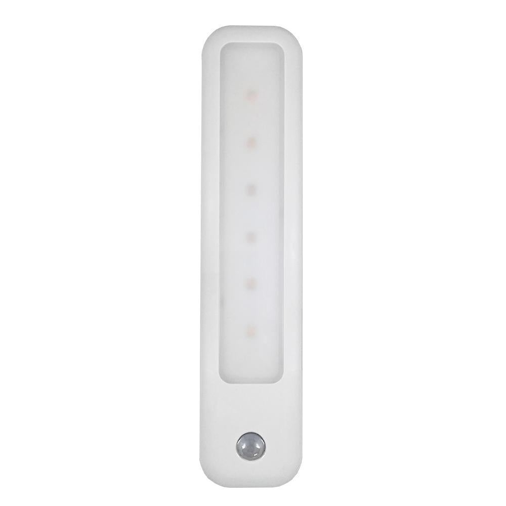 Westek LW1104W-N1 Low-Profile LED Bar Light with Motion Sensor, White, 95 Lum