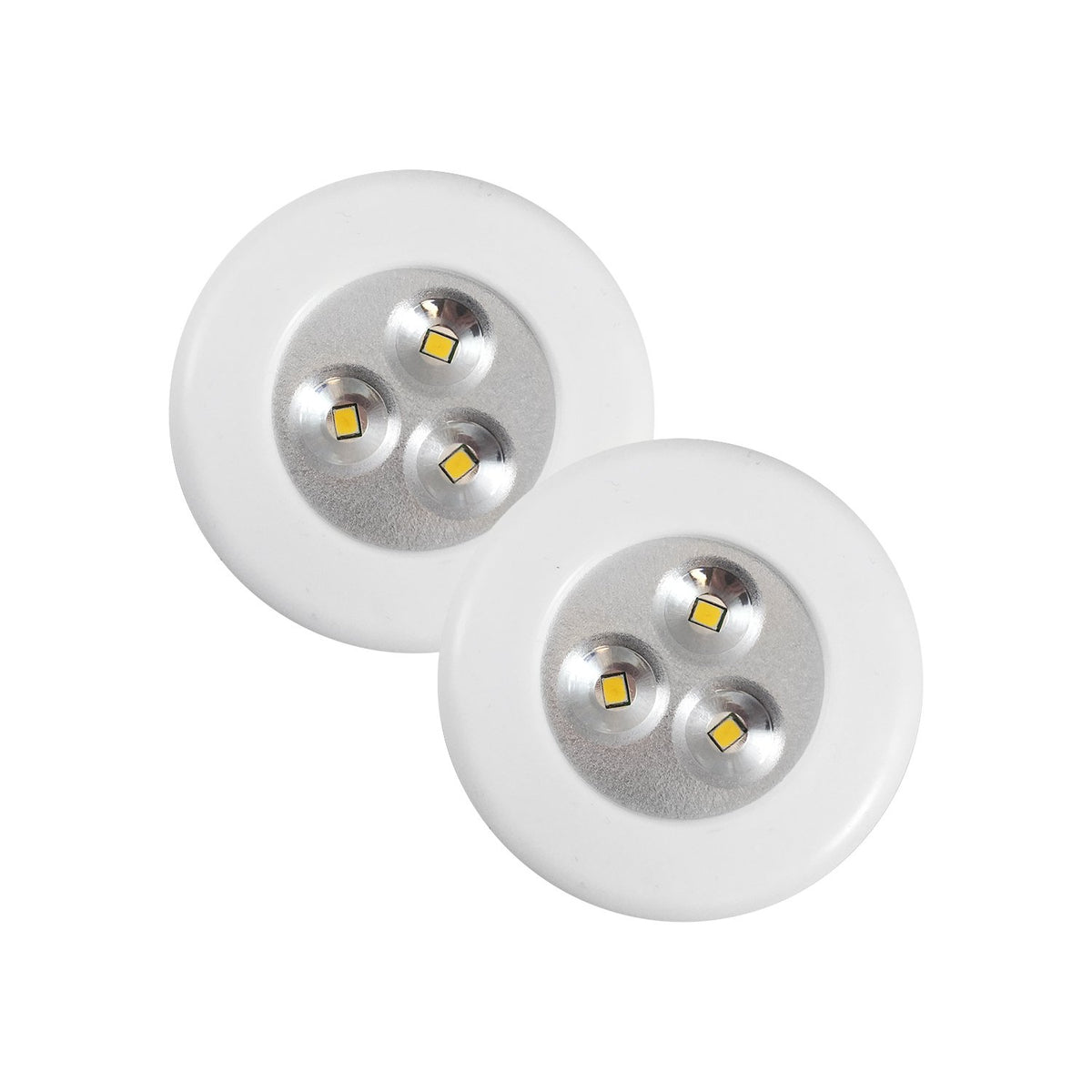 Westek 75221 Lite-N-Up LED Utility Light, White, 2-Pack