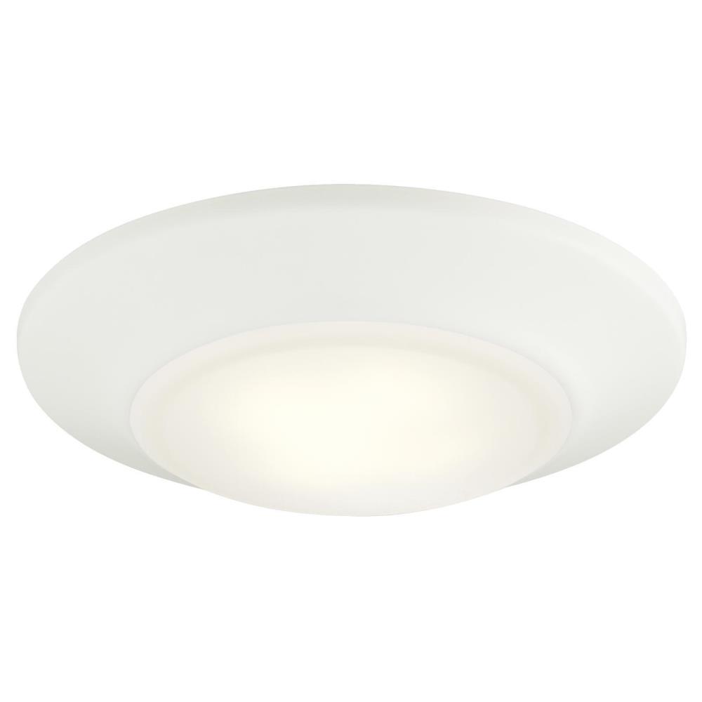 Westinghouse 63221 LED Round Dimmable Surface Mount Light 6", White/Frosted Lens