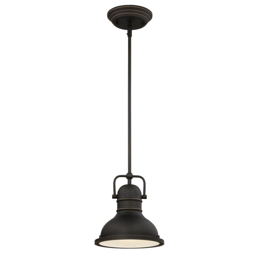 Westinghouse 63082 Boswell One-Light LED Mini Pendant, Oil Rubbed Bronze