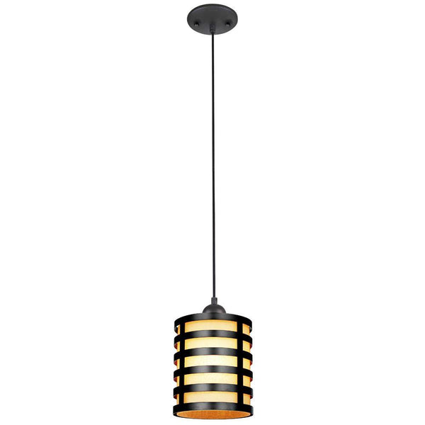 Westinghouse 60004 One-Light Adjustable Mini Pendant, Oil Rubbed Bronze