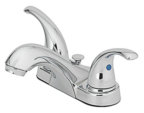 HomePointe 67499W-6201 Centerset  2-Handle Lavatory Faucet w/Pop-Up 4", Chrome