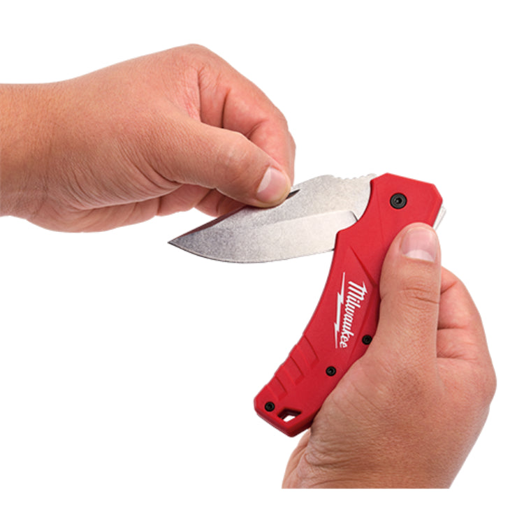 Milwaukee 48-22-1940 Lockback Pocket Knife with Stainless Steel Blade, 7.25"