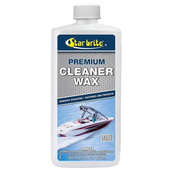 Star brite 89616 Premium Heavy-Duty Cleaner Wax, 16 Oz