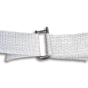 Powerfields R-24-C4 Polytape Splice Buckle, Stainless-Steel, 1-1/2"