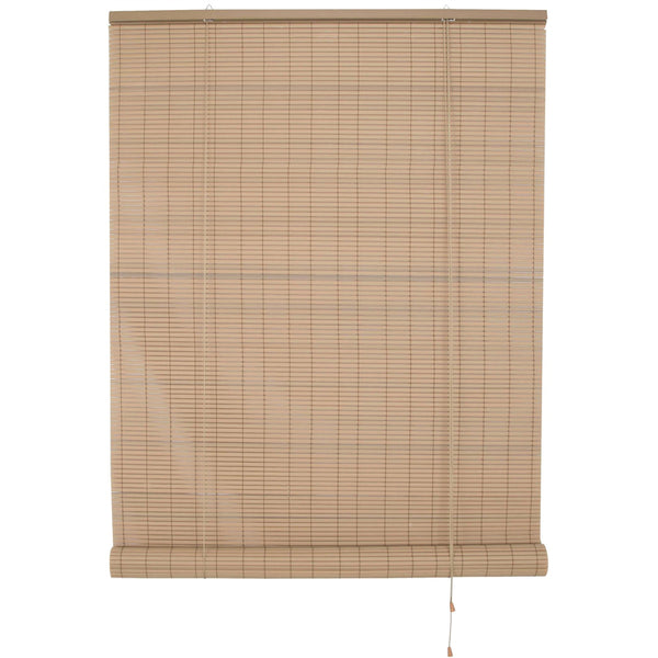 Simple Spaces VRB-36X72WG Vinyl Roll Up Blind, Woodgrain, 36" x 72"