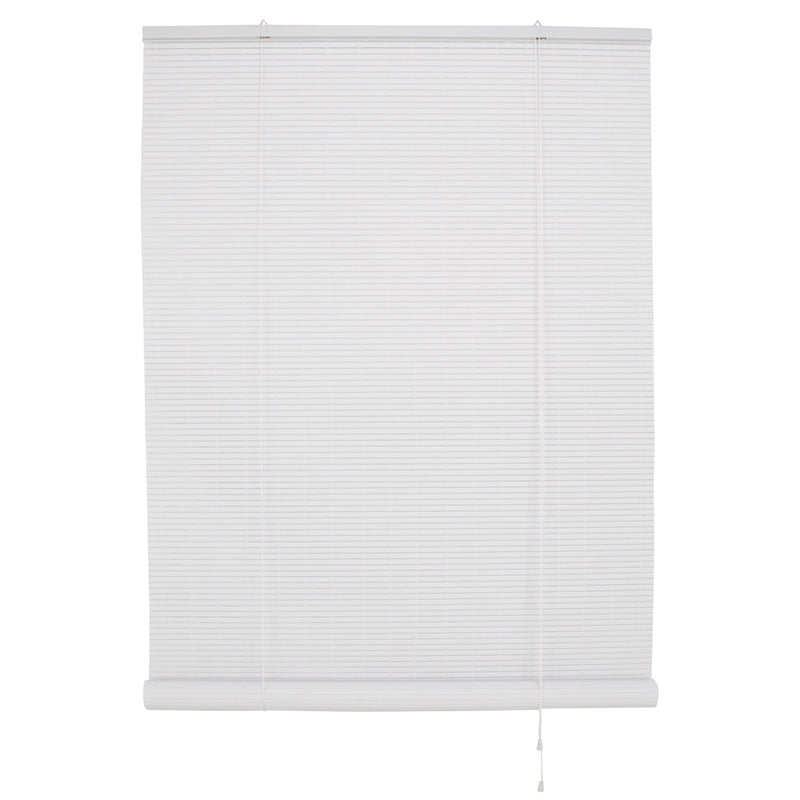 Simple Spaces VRB-48X72W Vinyl Roll Up Blind, White, 48" x 72"