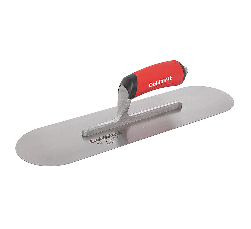 Goldblatt G06946 Pool Trowel with Soft Grip Handle, 16" x 4-1/2"