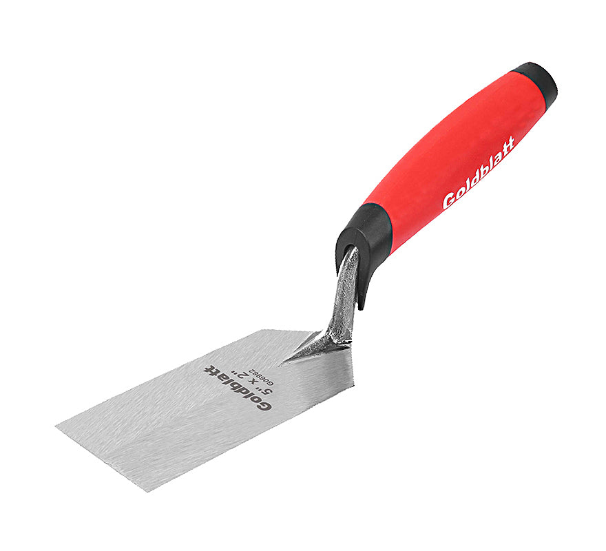 Goldblatt G06982 Margin Trowel with Soft-Grip Handle, 5" x 2"