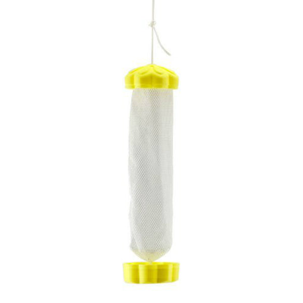 WoodLink NA6111S Blooming Yellow Flower Finch Bird Feeder, 1 Lb Capacity