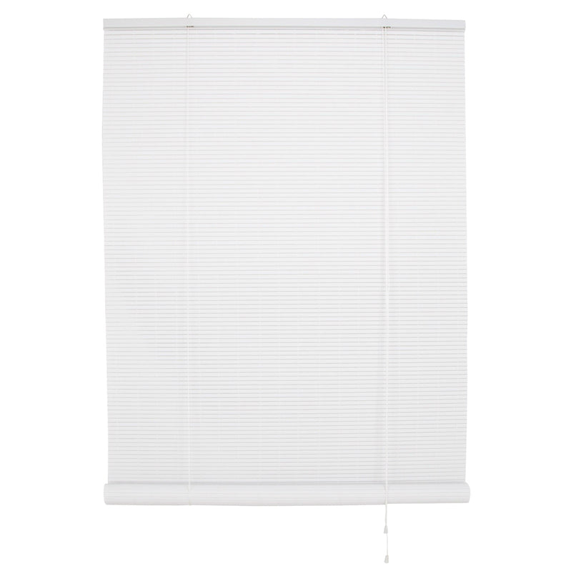 Simple Spaces VRB-72X72W Vinyl Roll Up Blind, White, 72" x 72"