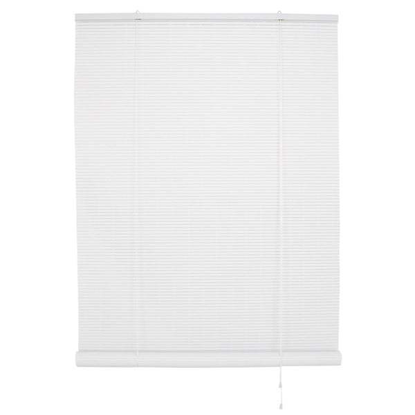 Simple Spaces VRB-72X72W Vinyl Roll Up Blind, White, 72" x 72"