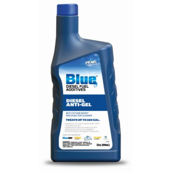 PEAK BDDAG32 Blue Diesel Anti-Gel Fuel Additive, 32 Oz
