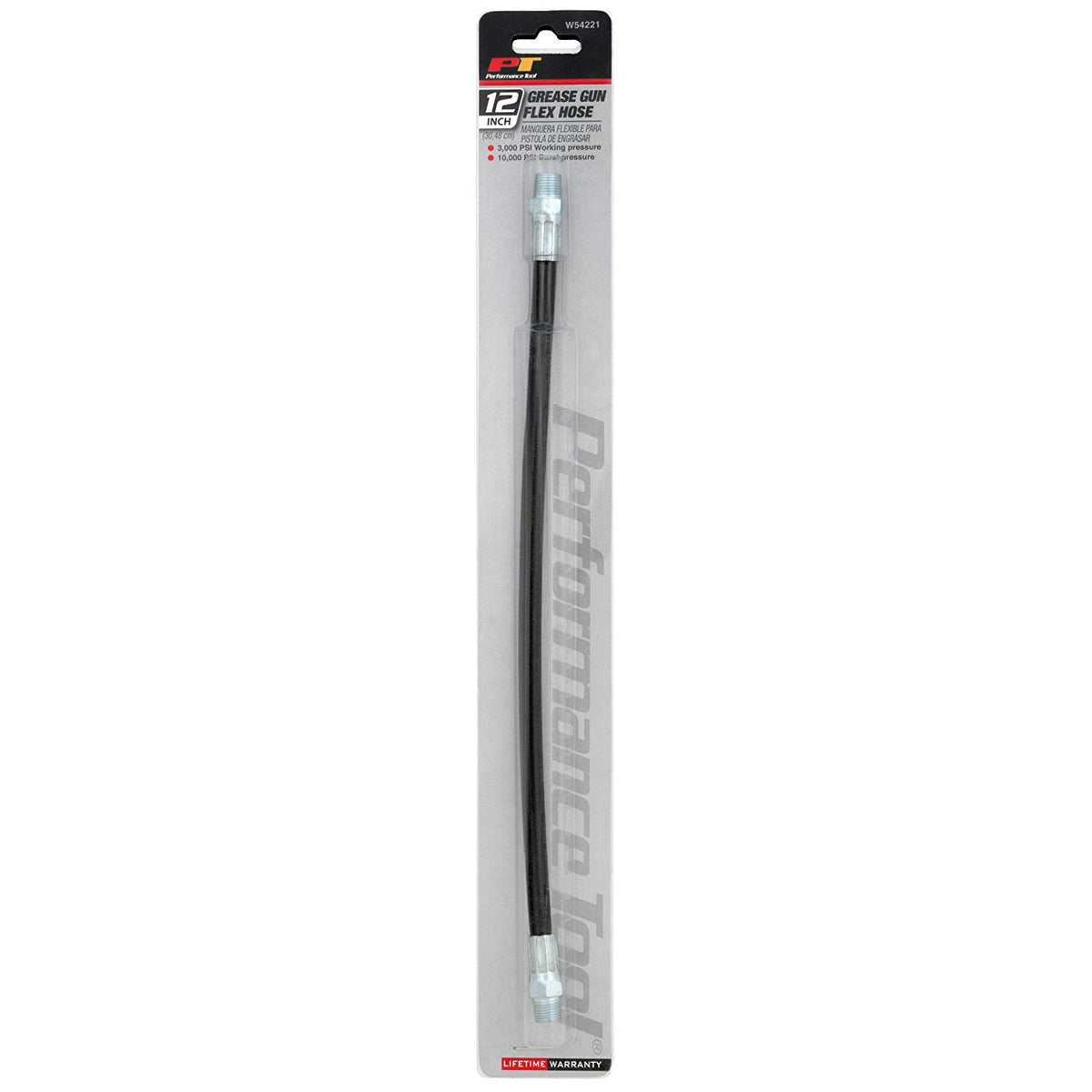 Performance Tool W54221 Grease Gun Flex Hose, 12"