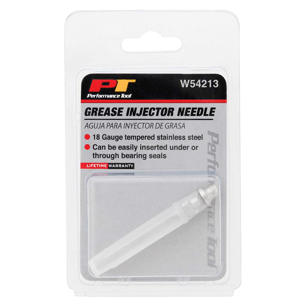 Performance Tool W54213 Grease Injector Needle, 18 Gauge