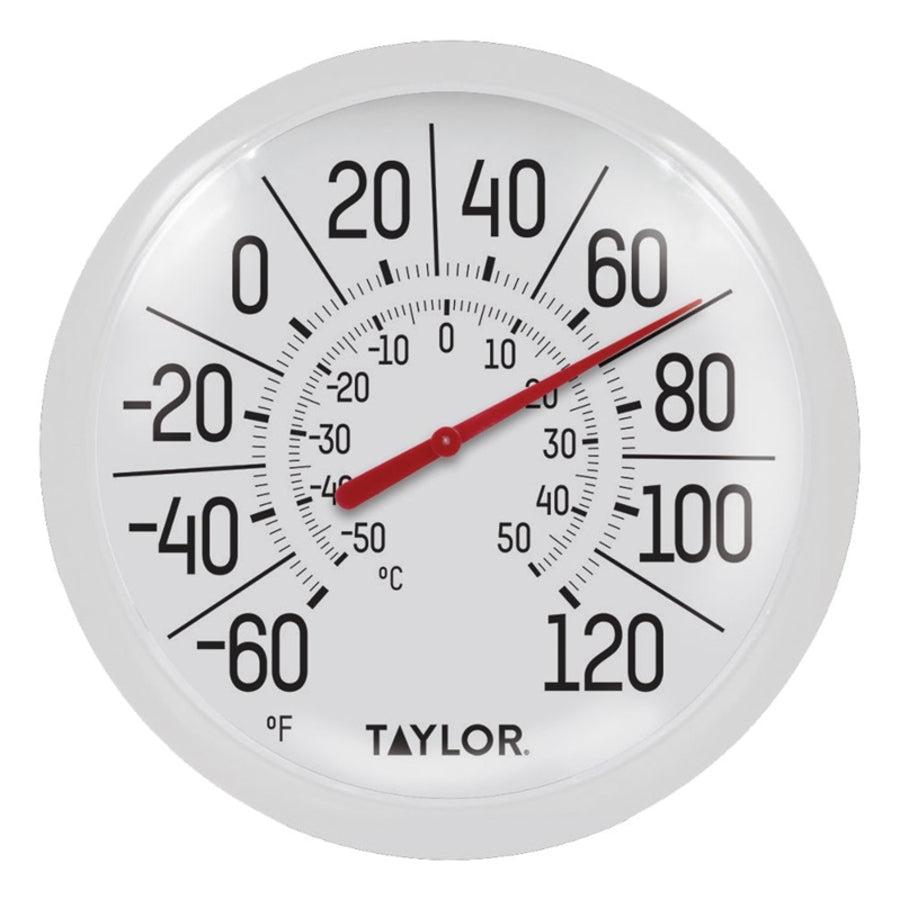 13.25 Big & Bold Dial Outdoor Thermometer