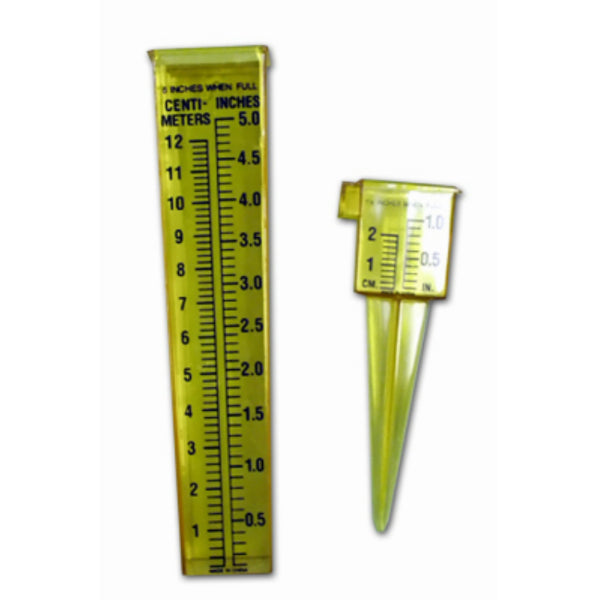 Taylor 2715 Rain & Sprinkler Gauge Combination with Bold Graphics