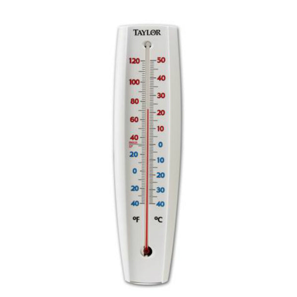 Taylor 5109 Jumbo Indoor / Outdoor Wall Thermometer, 14-1/2" Long