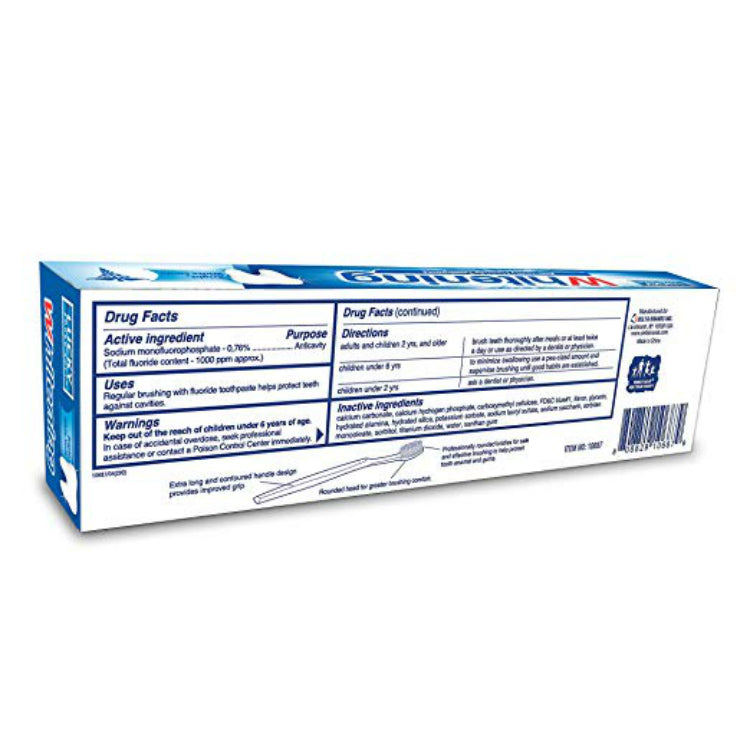 Lucky Super Soft 10687-24 Whitening Anti-Cavity Fluoride Toothpaste, 6.4 Oz