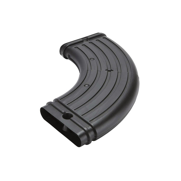 Amerimax 4631 StealthFlow Downspout Extension, Black, 15 in
