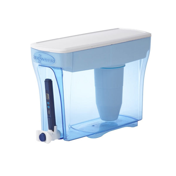 ZeroWater ZD-030RP Ready-Pour Water Dispenser, Blue, 30-Cup