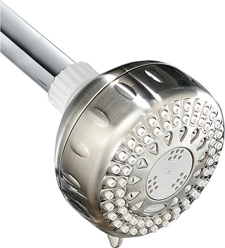 Waterpik TRS-529E PowerSpray & Shower Head with 5-Spray-Settings, Chrome, 2 GPM