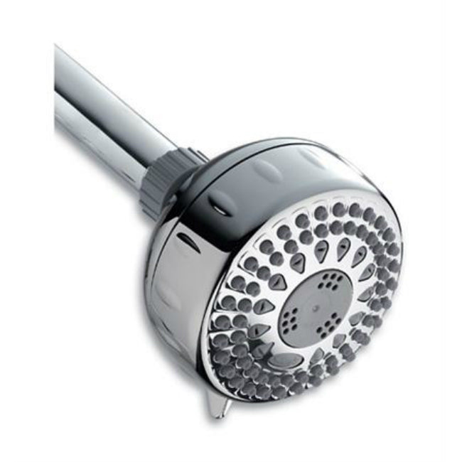 Waterpik TRS-523E PowerSpray & Shower Head w/ 5-Spray-Settings, Chrome, 2 GPM