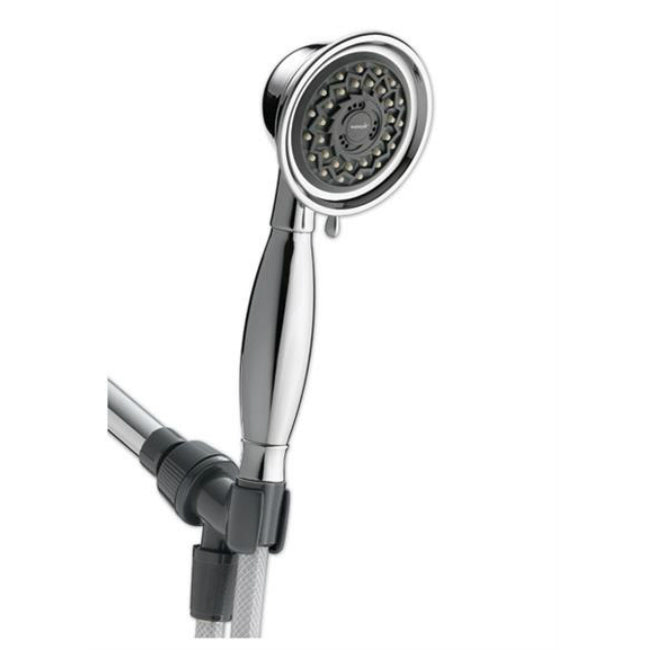 Waterpik VAT-343T PowerSpray+ Hand Held Showerhead, Chrome