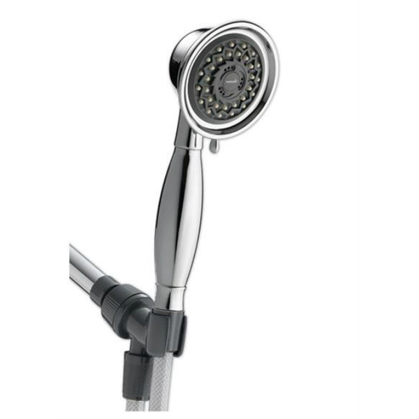 Waterpik VAT-343T PowerSpray+ Hand Held Showerhead, Chrome