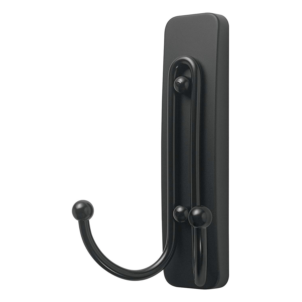 Command 17036MB-ES Matte Black Double Hook, Large