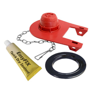 Korky 2003MP Universal Flush Valve Repair Kit with Adjustable Flapper, 2"