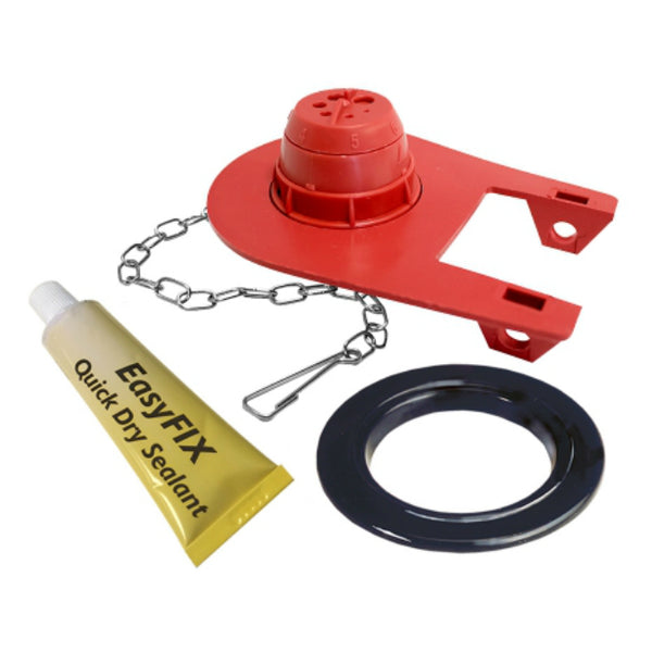 Korky 2003MP Universal Flush Valve Repair Kit with Adjustable Flapper, 2"