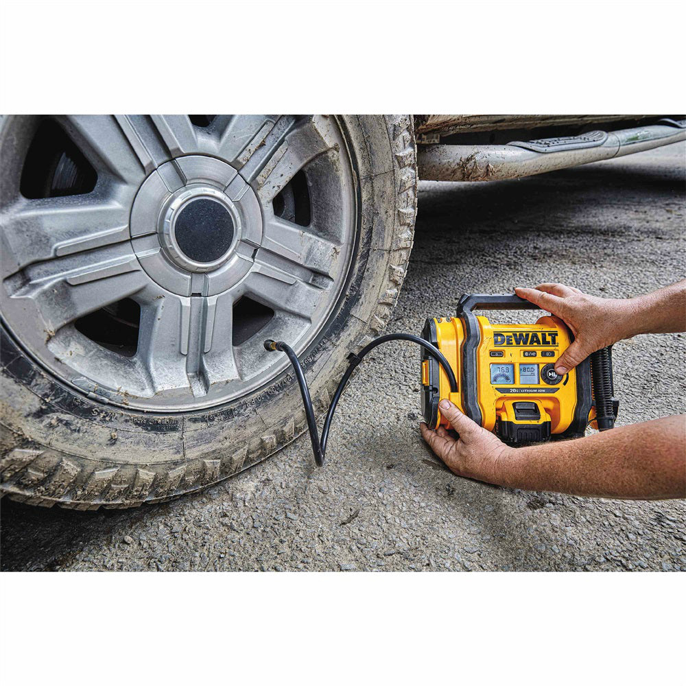 DeWalt DCC020IB Corded / Cordless Air Inflator, 20V MAX