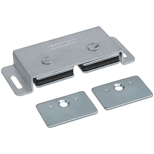 National Hardware N710-508 V45 Double Magnetic Catch, Aluminum