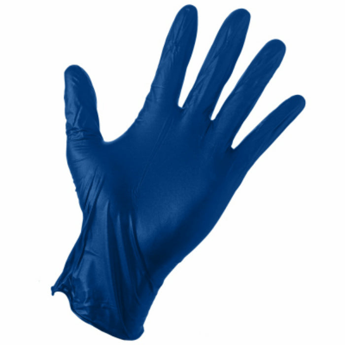 Grease Monkey 23555-110 Men's Heavy-Duty Fits All Latex Gloves, Blue, 50-Count