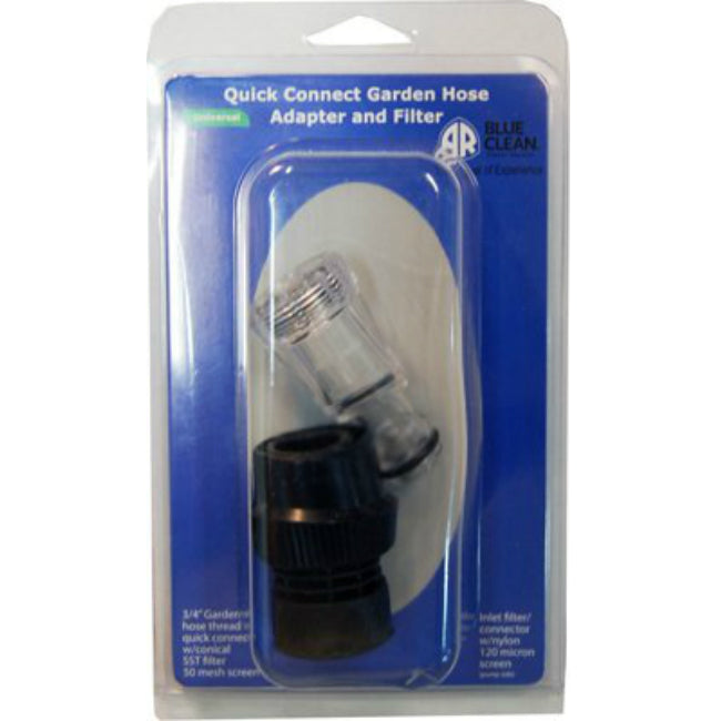 AR Blue Clean PW909103K-R Quick Connect Garden Hose Adapter & Filter