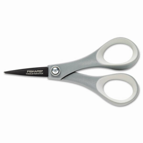Fiskars 154113-1001 Detail Scissors with Softgrip Handle, 5"