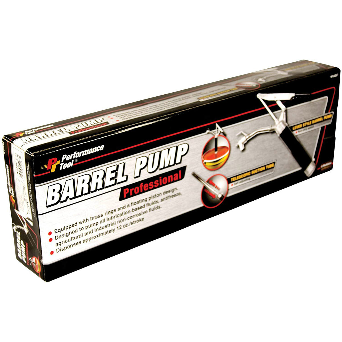 Performance Tool W54267 Professional Barrel Pump with Multi Directional Handle