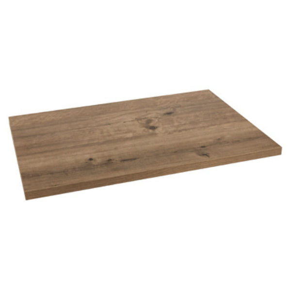 Knape & Vogt 0330-1623MPL Wood Shelf for Shelf Bracket, Driftwood, 16"