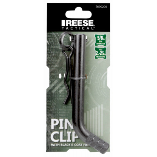 Reese Tactical 7090200 Pin & Clip with Black E-Coat Finish, 5/8"