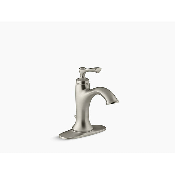 Kohler R72782-4D1-BN Elliston Single-Hole Bathroom Sink Faucet,Br-Nickel,1.2 GPM