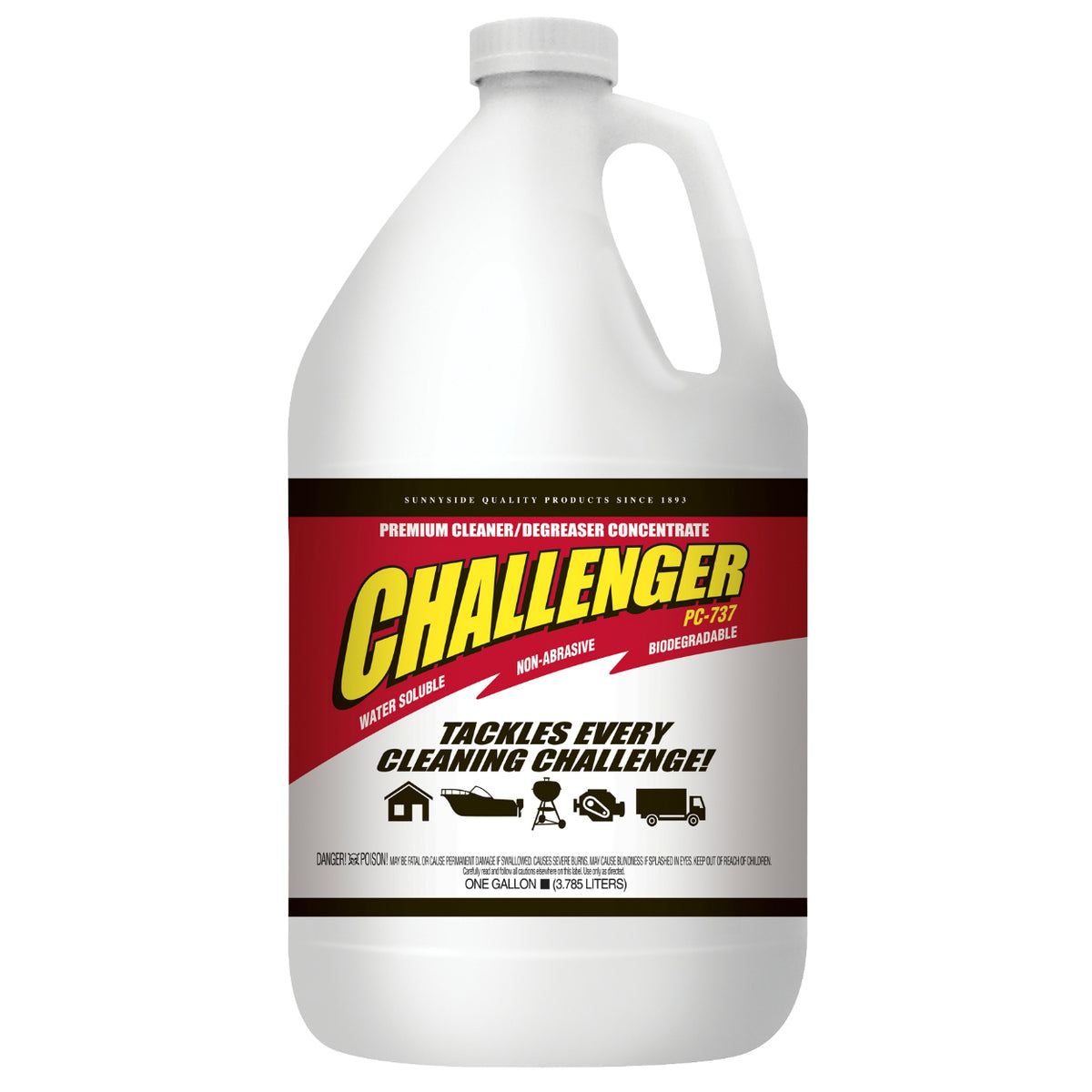 Challenger 737G1 Concentrated Degreaser, 1 Gallon